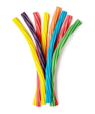 TWIZZLERS Twists Assorted Fruit Flavored Rainbow Chewy Candy 12.4 Oz - Pack of 6 | Delicious Chewy Treats - Buy Online on GoSupps.com