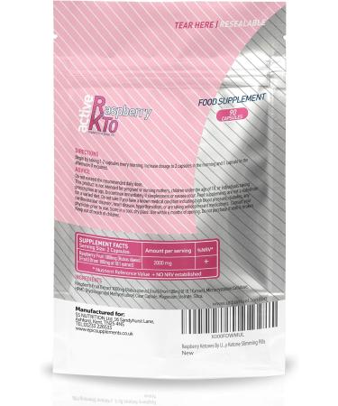 Raspberry Ketone Fruit Extract 200mg - 1 Month Supply - Caffeine Free - Urban Supplements - Buy Online on GoSupps.com