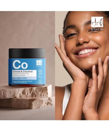 Dr Botanicals Cocoa & Coconut Superfood Reviving Hydrating Mask 60ml - Buy Online on GoSupps.com