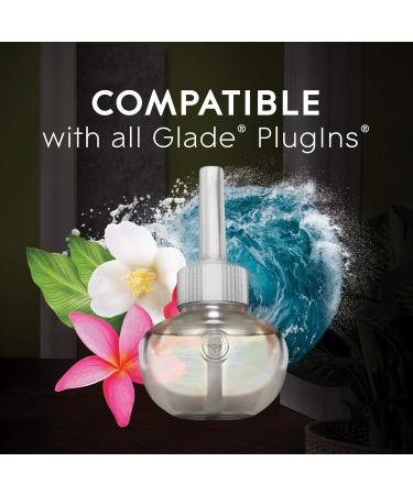 Glade PlugIn Plus Air Freshener Starter Kit - Aqua Waves Scented Oil for Home & Bathroom 0.67 Fl Oz 1 Warmer + 1 Refill - International Shipping Available - Buy Online on GoSupps.com