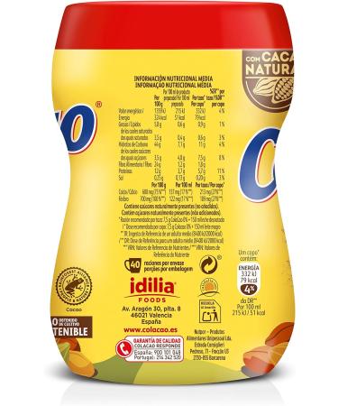 ColaCao - Cocoa powder 0% - Buy Online on GoSupps.com