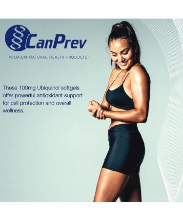 CanPrev - Inno-Q-Nol Triple Protected Stability 90 Softgels - 100mg Ubiquinol - Coenzyme Q10 (CoQ10) Natural Source - Active & Stable Co-Q10 - High Potency Antioxidant for Overall Wellness 90 count (Pack of 1) - Buy Online on GoSupps.com