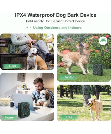 Buy Antibell for Dogs - 3 Frequency Levels Sonic Anti-Bell Device 33ft Range Rechargeable Ultrasound - Perfect for Indoor & Outdoor Use - Black - Buy Online on GoSupps.com