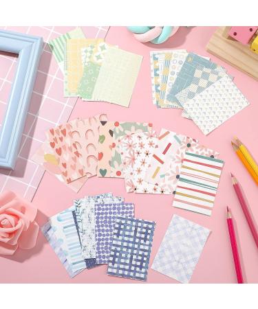 500 Sheets Vintage DIY Scrapbook Paper Supplies | Classic Style | Aesthetic Decorative Material for DIY Crafts | 3.35 x 2.17 Inches - Buy Online on GoSupps.com
