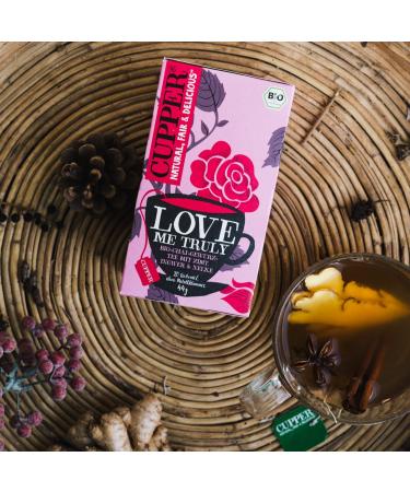 Cupper Bio Chai Spice Tea Love Me Truly - 20 Fair Trade Eco-Friendly Tea Bags for Delicious Chai Experience - Buy Online on GoSupps.com