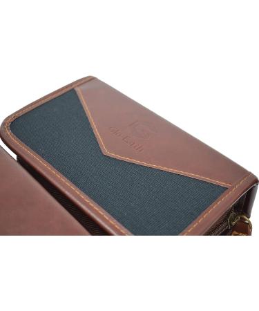 Glo-Earth Shoe Shine Kit with Birch Polish Shoe polish Kit Premium Quality Travel Brush Kit Horse Hair Brush Birch Polish Black Brown Buff Quality Premium PU Leather Gift - Buy Online on GoSupps.com