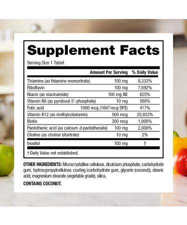 Webber Naturals Vitamin B100 B-Complex 140 Tablets | All 8 B Vitamins for All-Day Energy | Immune Function & Metabolism Support | Gluten-Free, Non-GMO, Vegan - Buy Online on GoSupps.com