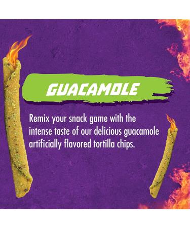 Takis Guacamole Rolled Tortilla Chips - 9.9 oz Bag | Artificially Flavored | Crunchy Snack Chips - Buy Online on GoSupps.com