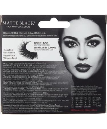 KISS Lash Couture Matte Black 02 - Buy Online on GoSupps.com