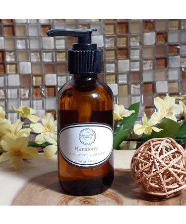 Beauty by Francesca - Harmony Aromatherapy Body Oil - Moisture for Dry and Mature Skin - Anti aging Oil with Rice Bran and Grapeseed Oil (3.75 OZ) - Buy Online on GoSupps.com