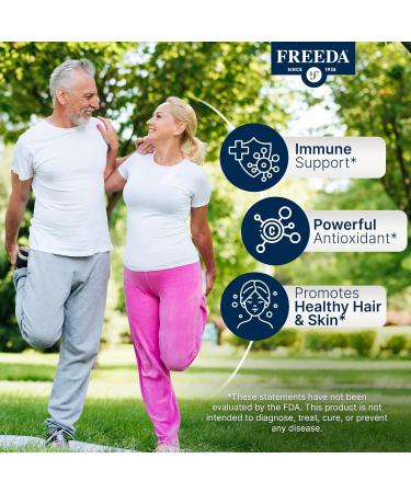 FREEDA Buffered Vitamin C Powder Gentle On Stomach Vitamin C Non-Acidic Vegan Kosher Sugar-Free for Immune Support and Seasonal Wellness 5 oz 5 Ounce (Pack of 1) - Buy Online on GoSupps.com