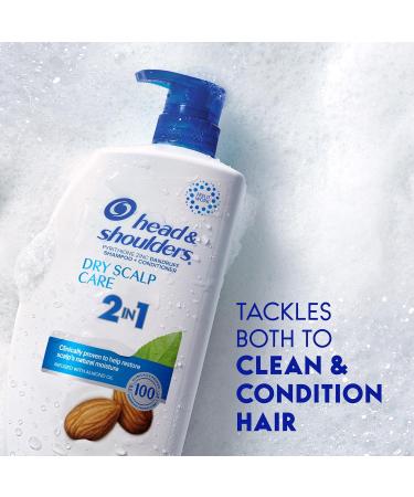 Head & Shoulders Dry Scalp Care Anti-Dandruff 2-in-1 Shampoo + Conditioner 835ML NEW Version - Buy Online on GoSupps.com