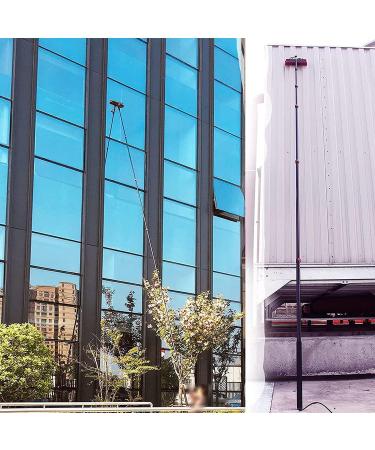 Water-Bearing Telescopic Rod 3.6-11m Telescopic Window Wiper photovoltaic Cleaning Solar Cleaning Facade Cleaning Window Cleaning Conservatory Cleaning 24FT/7.2M - Buy Online on GoSupps.com