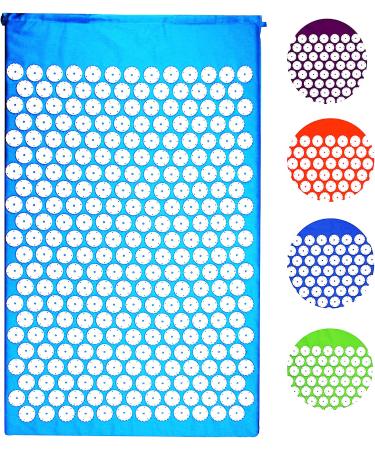 Acupressmate Massage mat nail mat ACUPunkturmatt 75x44 cm (blue): relaxation pain relief and pure relaxation for body and mind
