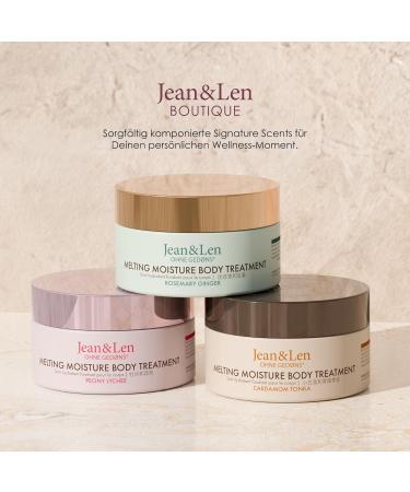 Jean & Len Melting Moisture Body Treatment - Peony & Lychee | Nourishing Vegan Body Butter for Normal Skin | Paraben & Silicone-Free 200ml - Buy Online on GoSupps.com
