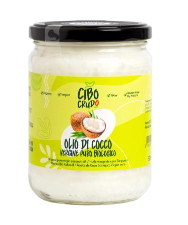 Organic coconut oil native and cold -pressed - 500ml.Coconut oil organ liquid for hair skin and baking or cosmetics.Virgin Organic Coconut Oil for Hair.500 ml (1 Pack)