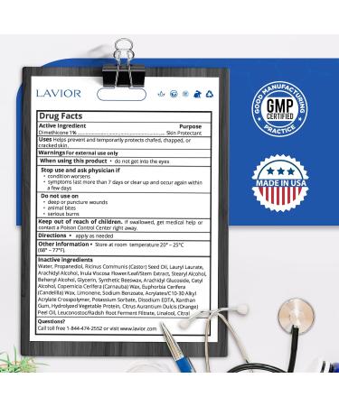 Lavior Diabetic Foot Cream | Natural Non-Toxic Moisturizer | Doctor Recommended Clinically Proven Relief | Hypoallergenic Vegan Made in USA - Buy Online on GoSupps.com