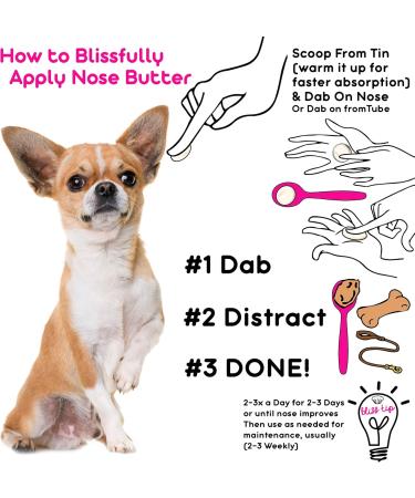 The Blissful Dog Long Coat Chihuahua Unscented Nose Butter - Dog Nose Butter 2 Ounce 2-Ounce - Buy Online on GoSupps.com