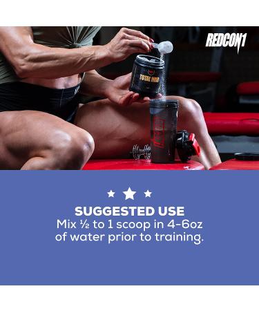 Redcon1 Total War Pre Workout - 30 Servings, Energy Boost, Endurance, Focus - Blue Raspberry - Buy Online on GoSupps.com