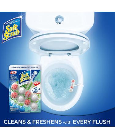 Soft Scrub 4-in-1 Toilet Care with Bleach - Alpine Fresh - 100g | Powerful Cleaning & Odor Control - International Shipping Available - Buy Online on GoSupps.com