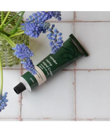 Voyager - Hemp Hand Cream - Enrich with Hemp Seed Oil Intensive Treatment for Dry Hands - With Moisturising Cocoa Butter & Hyaluronic Acid Promotes Healthier Softer Skin - 50ml - Buy Online on GoSupps.com