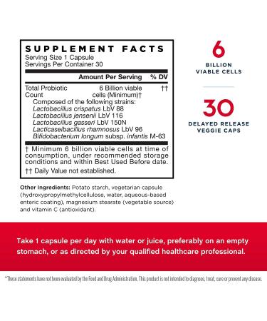 Jarrow Formulas Jarro-Dophilus Prenatal Probiotic - 6 Billion CFU, 30 Veggie Caps - Buy Online on GoSupps.com