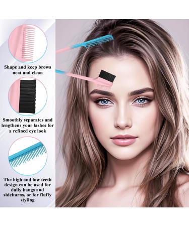 OneNine Cosmetics 5 PCS 3-in-1 Brow Comb & Eyelash Brush Set | Double-Sided Control & Edge Hair Brush for Precision Grooming - Buy Online on GoSupps.com