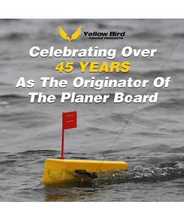 Yellow Bird Fishing Products 2 Pack Planer Boards Kits - 4 Sizes (Availible) - 08 Inch - Starboard/Port Side - Left & Right - Buy Online on GoSupps.com