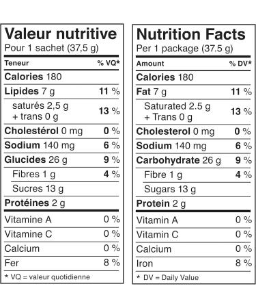 Dads Portion Pack Oatmeal Chocolate Chip Cookies 16 Count 300g - Buy Online on GoSupps.com