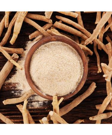 GreatVita Organic Ashwagandha Powder 400g Pure Additive-Free Supplement for Stress Relief & Wellness - Buy Online on GoSupps.com