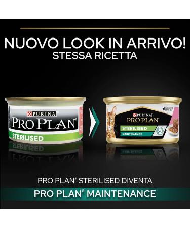 teknotrust Sterilised Neutered Cat Canned Salmon 85 gr X 12 Pieces - Buy Online on GoSupps.com