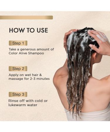 MOEHAIR Color Alive Shampoo - Moisturizing Hydrating & Paraben-Free Shampoo for Color-Treated Hair | Safflower & Castor Oil | Controls Frizz | 12 Fl. Oz - Buy Online on GoSupps.com