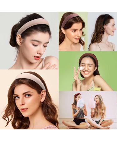 Dillot 6 Pack Padded Wide Turban Headbands - Fashion Hair Hoops for Kids, Women, Girls - No Slip Comfortable Hairbands - Ideal for Spa, Yoga, Makeup - Buy Online on GoSupps.com