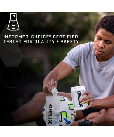 XTEND Original BCAA Powder Strawberry Kiwi Splash - 30 Servings | BCAAs + Electrolytes for Recovery & Muscle Support - Buy Online on GoSupps.com