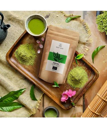 Mary Rose Matcha BIO 200g | Th vert en poudre du Japon | Sans additifs | Source de th ine | Stimulation naturelle - Buy Online on GoSupps.com
