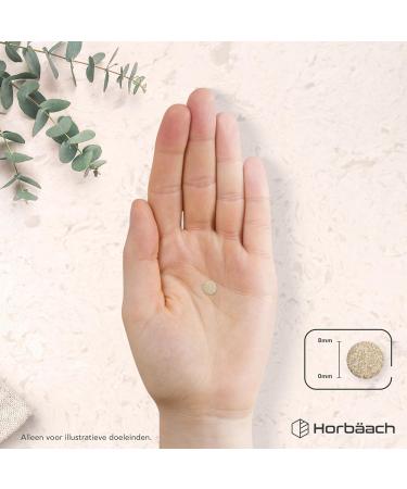 Ashwagandha 2000mg 365 Vegan Tablets Supplement for Men and Women 6 Months Delivery Horbach - Buy Online on GoSupps.com