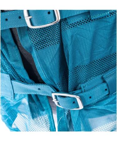 RL24 Flying Ceiling for Horses - Adjustable Insect Protection & Eczema Blanket | Breathable & Durable | 85cm Petrol - Buy Online on GoSupps.com
