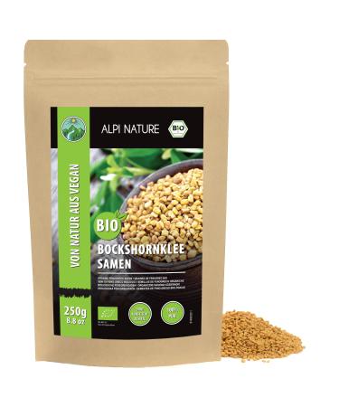 Alpi Nature Alpi Nature Organic Fenugreek Seeds 250g Organic Whole Fenugreek Seeds for Cooking