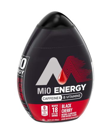 MiO Energy Black Cherry Liquid Water Enhancer 12-Pack 1.62 fl oz - Natural Flavors - Buy Online on GoSupps.com