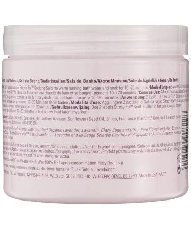 Aveda Stress Fix Soaking Salts 16oz (454g) - Relax and Unwind with Natural Stress Relief - Buy Online on GoSupps.com