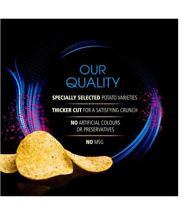Sensations Balsamic Vinegar & Caramelised Onion Potato Crisps 150g - Vegetarian, Thick-Cut & Perfect for Sharing! - Buy Online on GoSupps.com