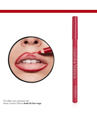 Bourjois Levres Contour Edition Lip Liner 04 Chaud Comme La Fraise 1.14g - Pack of 1 - Buy Online on GoSupps.com