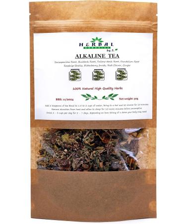 Alkaline Tea Detox Complex Herbal Tea 50g - Sarsaparilla, Burdock, Dandelion - PH Balance Herbal Remedies by J - Buy Now! - Buy Online on GoSupps.com