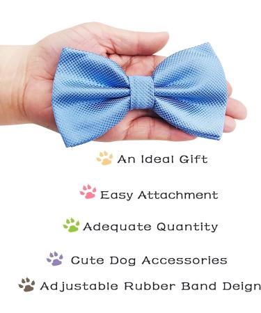 JpGdn Small Dogs Collar Attachment Bows Ties for Puppies Cats Birthday Party Adjustable Bowties Sliding Bows Neckties Grooming Accessories Costumes Wedding 20pcs for large size - Buy Online on GoSupps.com