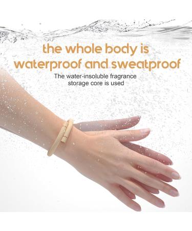 Buy DEET-Free Mosquito Bracelets for Adults & Kids | Insect Repellent Bands for Outdoor Activities - Pink (10 Replacement Cores - Buy Online on GoSupps.com