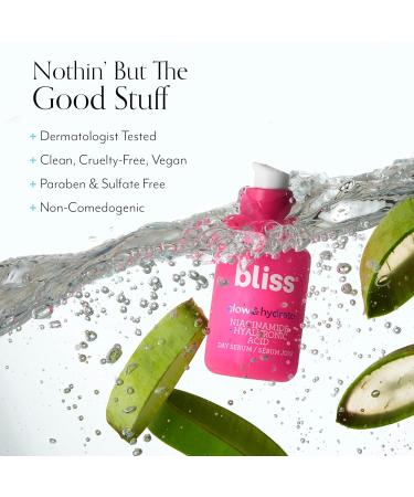 Bliss Block Star SPF 30 Invisible Daily Tinted Sunscreen with Zinc Oxide Sunscreen & Makeup Primer + Glow & Hydrate Serum - Niacinamide + Hyaluronic Acid Serum - Buy Online on GoSupps.com