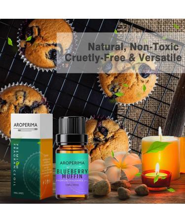 AROPERIMA Blueberry Muffin Fragrance Oil, Premium Grade Scented Oil for Aroma Diffusers, Perfume, Candle and Soap Making - 10ml - Buy Online on GoSupps.com