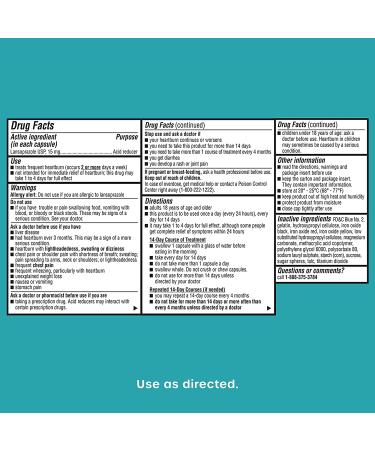 HealthCareAisle Lansoprazole 15mg 42 Delayed-Release Capsules - Acid Reducer for Frequent Heartburn - 42 Count - Buy Online on GoSupps.com