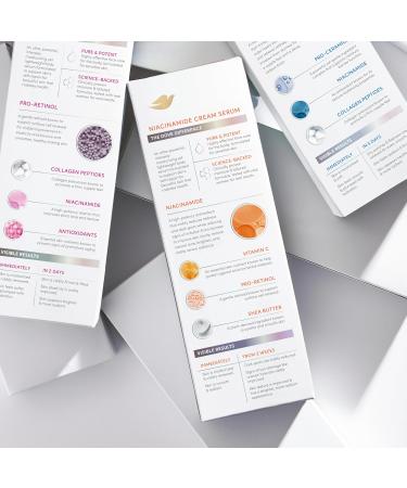 Dove Cream Serum Niacinamide - Even Tone & Dark Spot Treatment with Vitamin C Pro-Retinol & Shea Butter - 8 oz | International Shipping Available - Buy Online on GoSupps.com