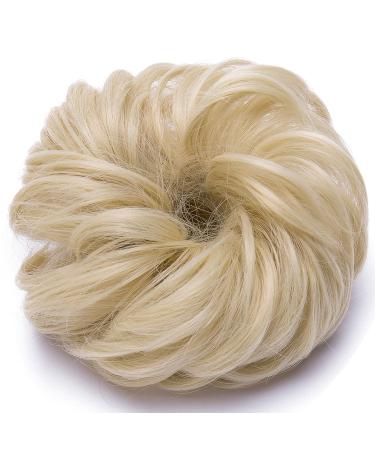 SEGO Hairpiece Hair Tie Bun Extensions - Natural Thick Bleached Blonde #613C | International Shipping - Buy Online on GoSupps.com